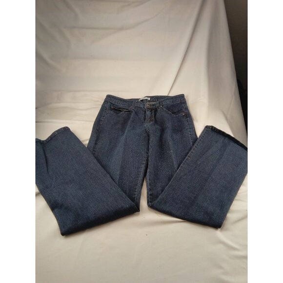 Women's Lee Blue Jeans Size 12 Medium Slender Secret - Picture 1 of 4